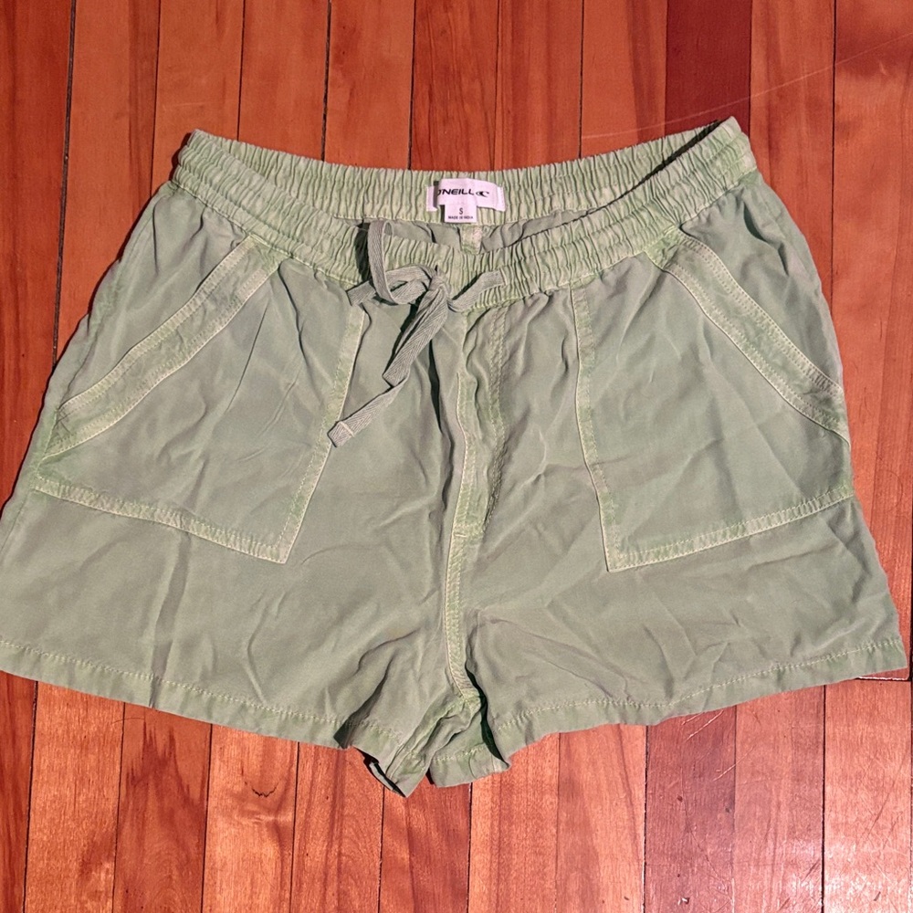 Light Green Women Beach Shorts